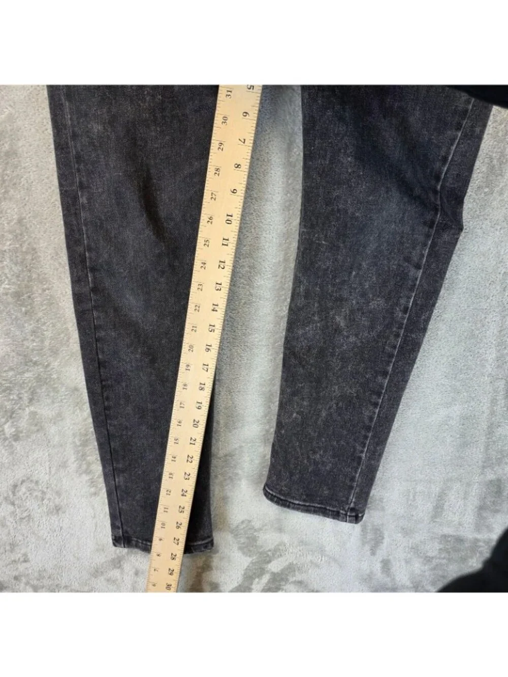 Levis 512 Jeans Mens 33x30 Gray Charcoal Wash Slim Taper Stretch Denim Pants